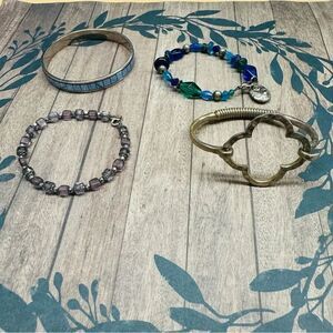 Bracelet Bundle Lot 4 Bracelets B7‎